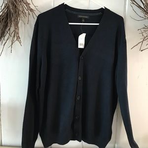 Banana Republic Navy Men’s Cardigan